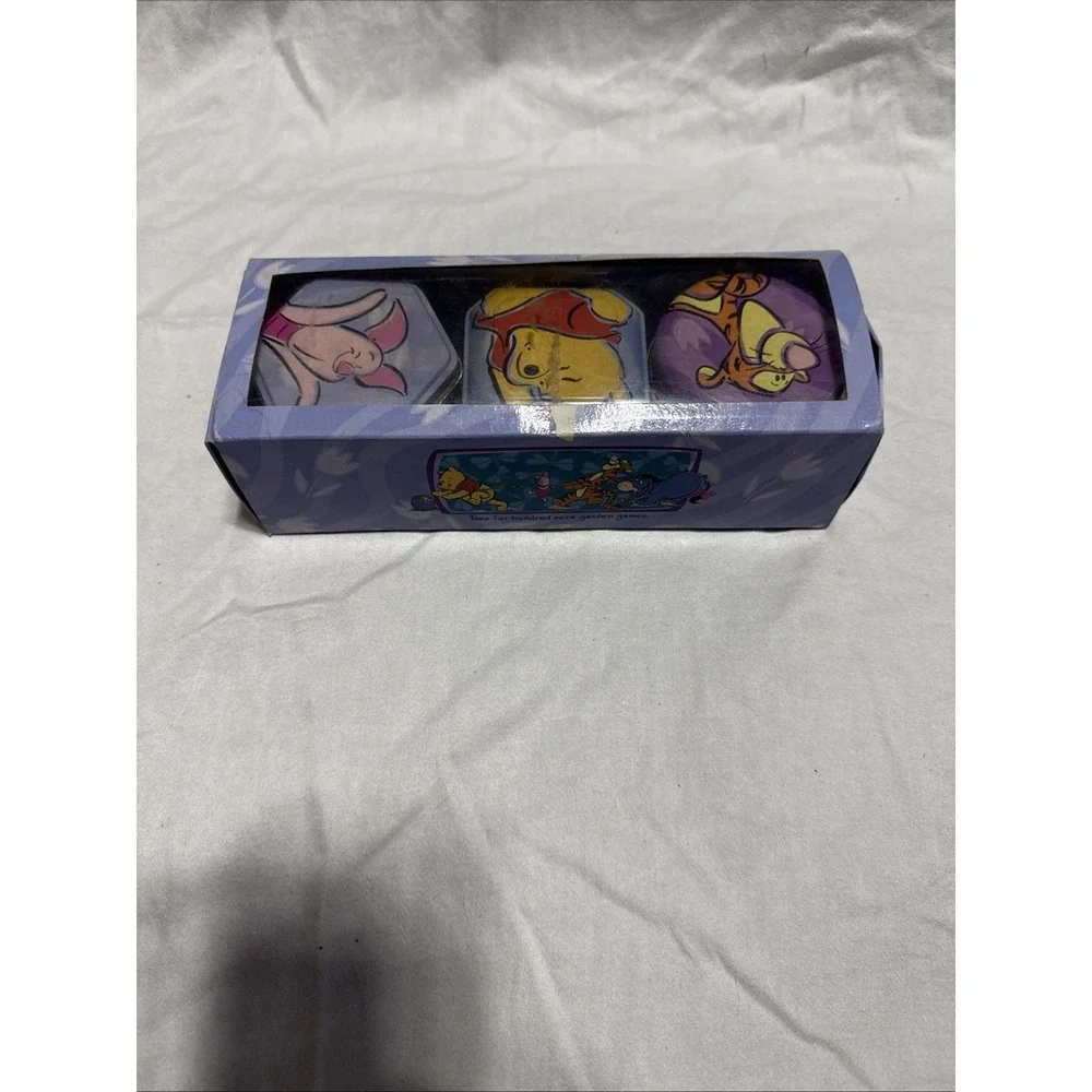Vintage Winnie The‎ Pooh Candle Tin Set